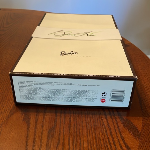 Barbie "In the LimeLight" 1996 1st in series Byron Lars Collectible Fashion Doll - Picture 6 of 10